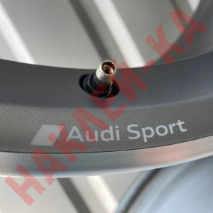 Комплект наклейок на диски - Audi Sport (8 шт.)