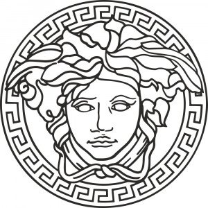 Вінілова наклейка на автомобіль - Версаче | Versace